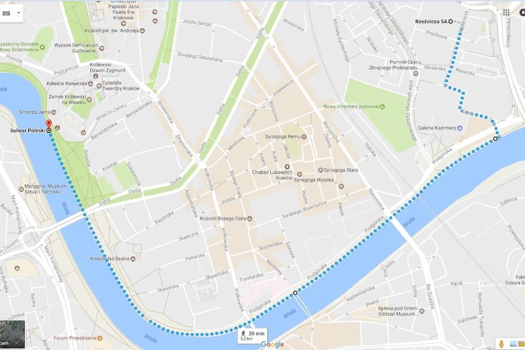 Big Cosy Retro Apt, Free Parking, 15Min Oldtown & Kazimierz - By Homelike Красков Екстериор снимка
